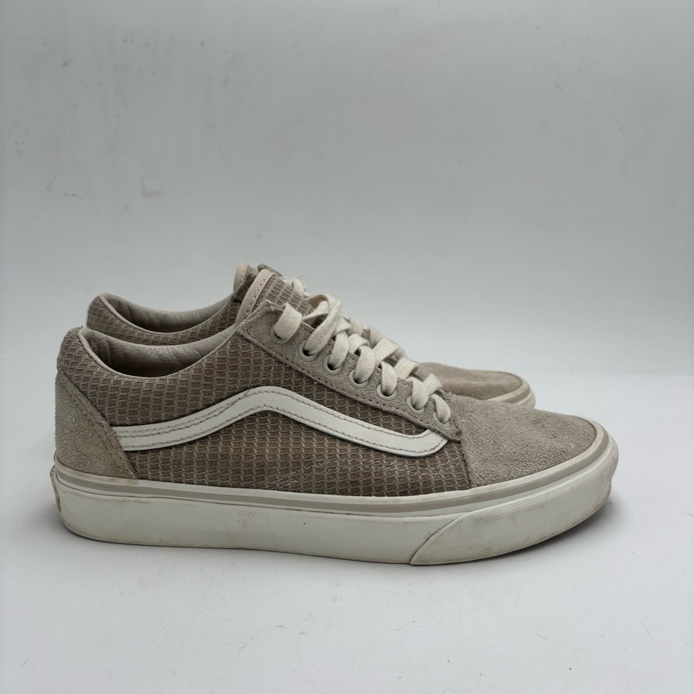 Vans Women’s 9 Grey Suede Ward Low Lace Up Sneakers